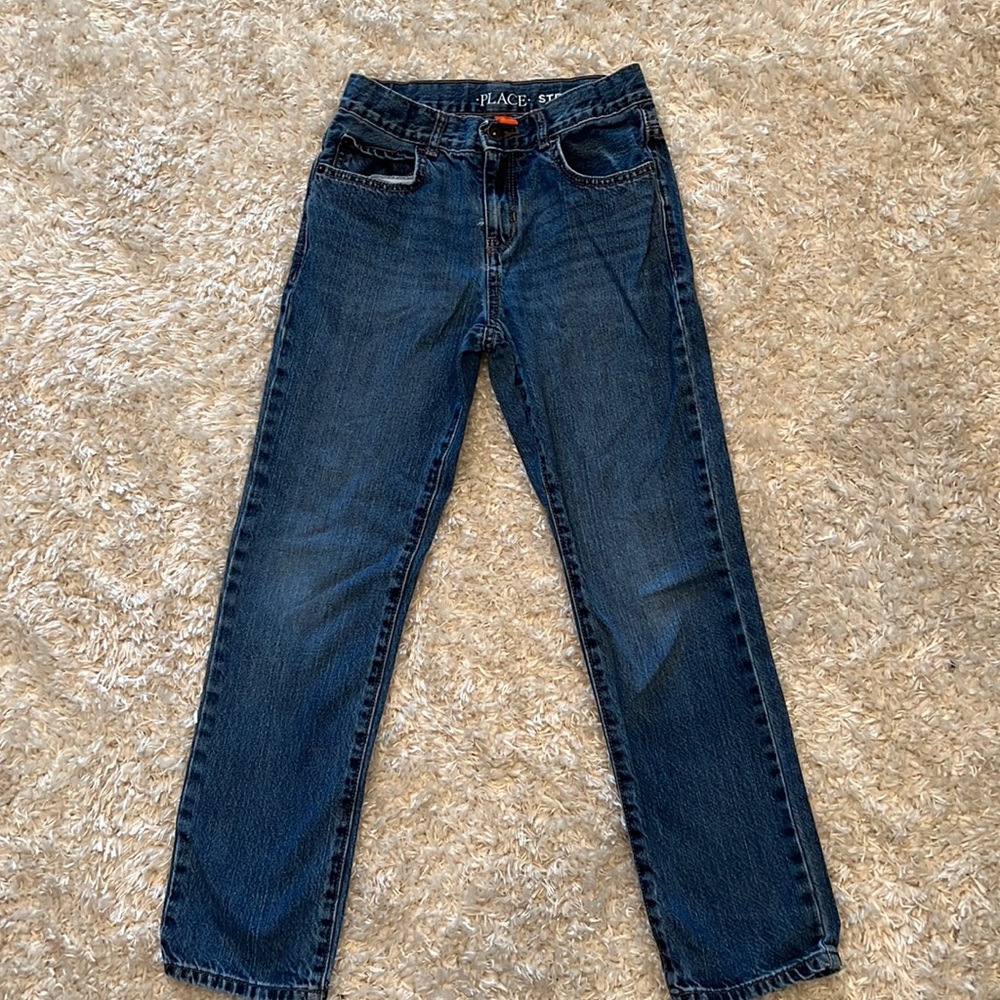 Children’s place blue jeans, size 10 straight
